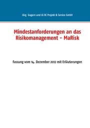 Cover von Mindestanforderungen an das Risikomanagement - MaRisk