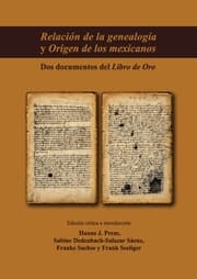 Cover von Relación de la genealogía y Origen de los mexicanos