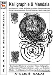 Cover von PADP-Script 005: Kalligraphie und Mandala