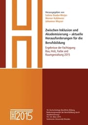 Cover von Zwischen Inklusion und Akademisierung - aktuelle Herausforderungen für die Berufsbildung