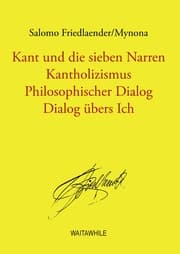 Cover von Kant und die sieben Narren