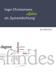 Cover von Inger Christensens 'alfabet' als Systemdichtung