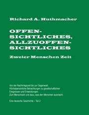 Cover von Offensichtliches, Allzuoffensichtliches.Zweier Menschen Zeit, Teil 2