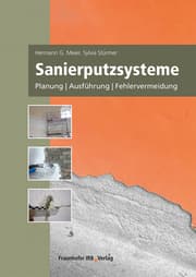 Cover von Sanierputzsysteme.