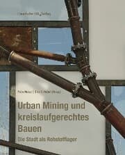 Cover von Urban Mining und kreislaufgerechtes Bauen.