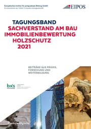 Cover von Tagungsband: Sachverstand am Bau - Immobilienbewertung - Holzschutz 2021.