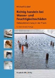 Cover von Richtig handeln bei Wasser- und Feuchtigkeitsschäden.