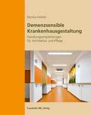 Cover von Demenzsensible Krankenhausgestaltung.