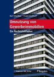 Cover von Umnutzung von Gewerbeimmobilien.