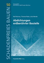 Cover von Abdichtungen erdberührter Bauteile.