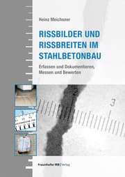 Cover von Rissbilder und Rissbreiten im Stahlbetonbau.
