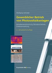 Cover von Gewerblicher Betrieb von Photovoltaikanlagen