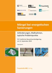 Cover von Mängel bei energetischen Sanierungen