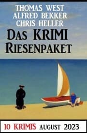 Cover von Das Krimi Riesenpaket August 2023: 10 Krimis