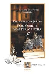 Cover von Der sinnreiche Junker Don Quijote von der Mancha. Zweites Buch