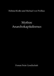 Cover von Mythos Anarchokapitalismus