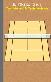 Cover von 3D Tennis 2 in 1 Taktikboard und Trainingsbuch