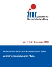 Cover von Lehrer/innenbildung im Fluss