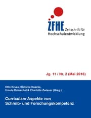 Cover von Curriculare Aspekte von Schreib- und Forschungskompetenz