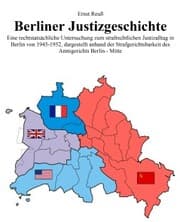 Cover von Berliner Justizgeschichte