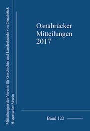 Cover von Osnabrücker Mitteilungen 2017