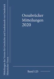 Cover von Osnabrücker Mitteilungen 2020