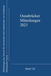 Cover von Osnabrücker Mitteilungen 2021
