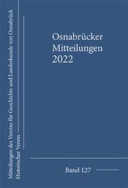 Cover von Osnabrücker Mitteilungen 2022