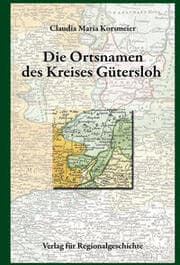 Cover von Die Ortsnamen des Kreises Gütersloh