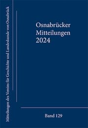 Cover von Osnabrücker Mitteilungen