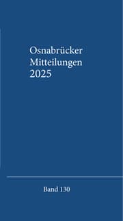Cover von Osnabrücker Mitteilungen 130