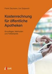Cover von Kostenrechnung für öffentliche Apotheken