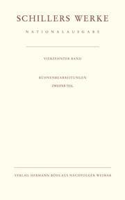 Cover von Schillers Werke. Nationalausgabe