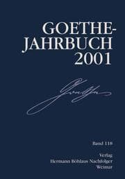 Cover von Goethe Jahrbuch
