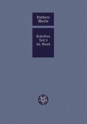Cover von D. Martin Luthers Werke. Weimarer Ausgabe (Sonderedition)