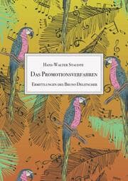 Cover von Das Promotionsverfahren