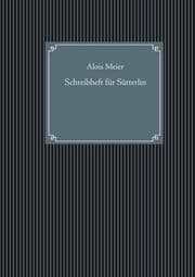 Cover von Schreibheft für Sütterlin