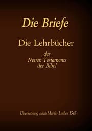 Cover von Die Briefe - Die Lehrbücher des Neues Testaments der Bibel