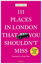 Cover von 111 Places in London That You Shouldn't Miss