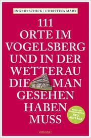 Cover von 111 Orte im Vogelsberg und in der Wetterau, die man gesehen haben muss