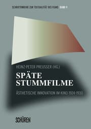 Cover von Späte Stummfilme