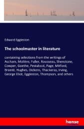 Cover von The schoolmaster in literature