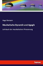 Cover von Musikalische Dynamik und Agogik