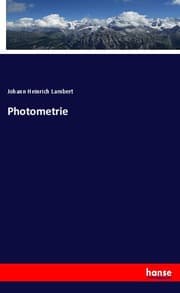 Cover von Photometrie