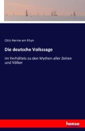 Cover von Die deutsche Volkssage