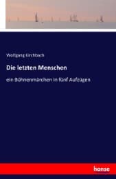 Cover von Die letzten Menschen