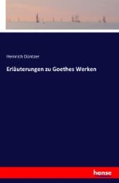 Cover von Erläuterungen zu Goethes Werken