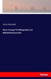 Cover von Neuer Anzeiger für Bibliographie und Bibliothekwissenschaft