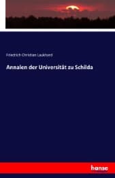 Cover von Annalen der Universität zu Schilda