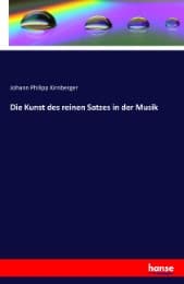 Cover von Die Kunst des reinen Satzes in der Musik